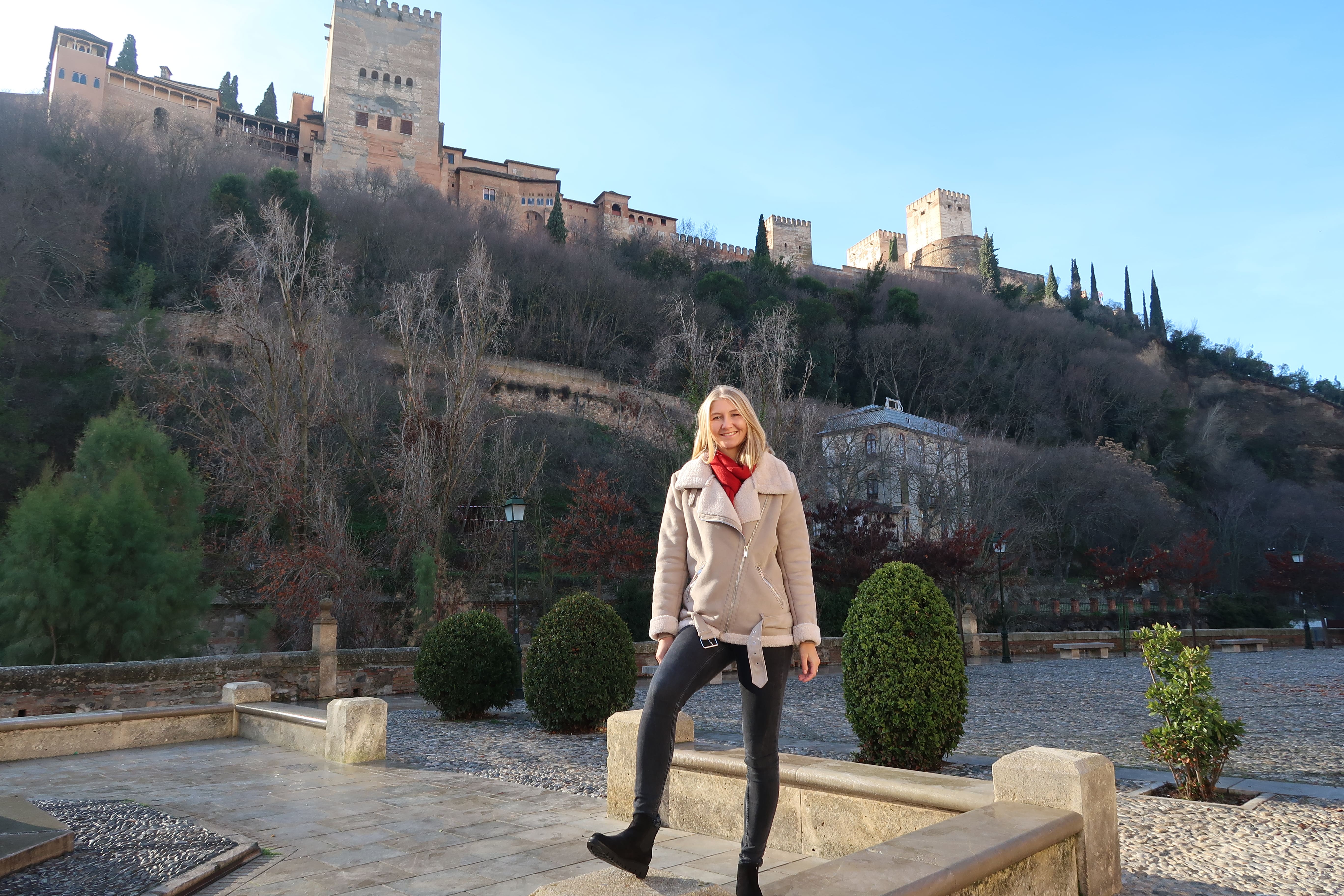 Vistas de la Alhambra bajo sus piés