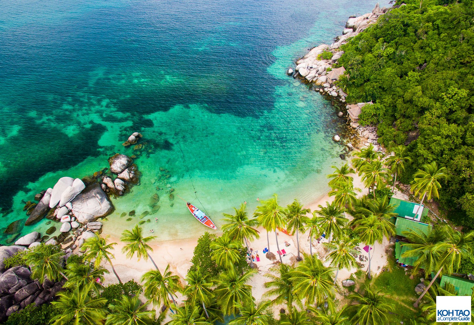 Mejores playas de Koh Tao. Freedom Beach. 