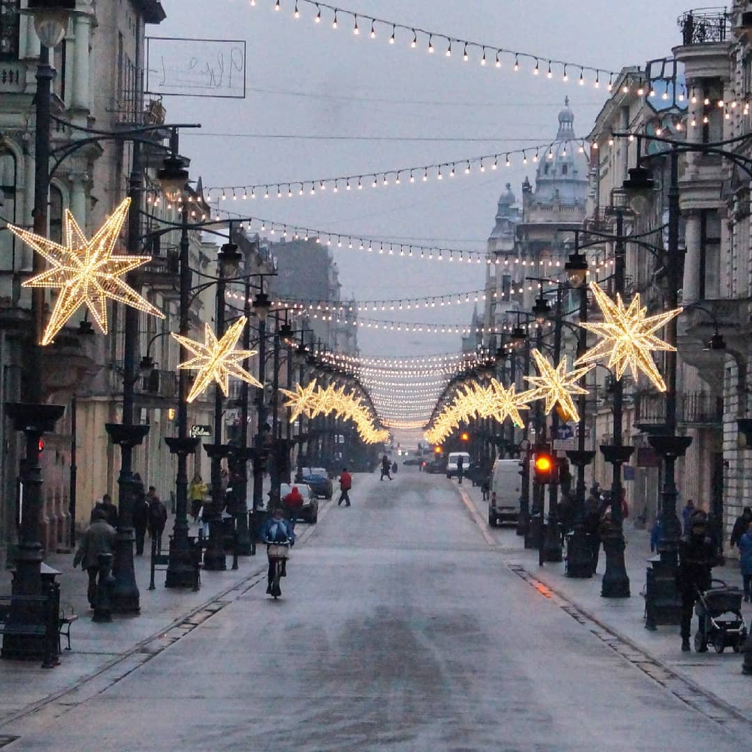 Łódź. Piotrkowska. 9 puntos clásicos que vale la pena visitar.