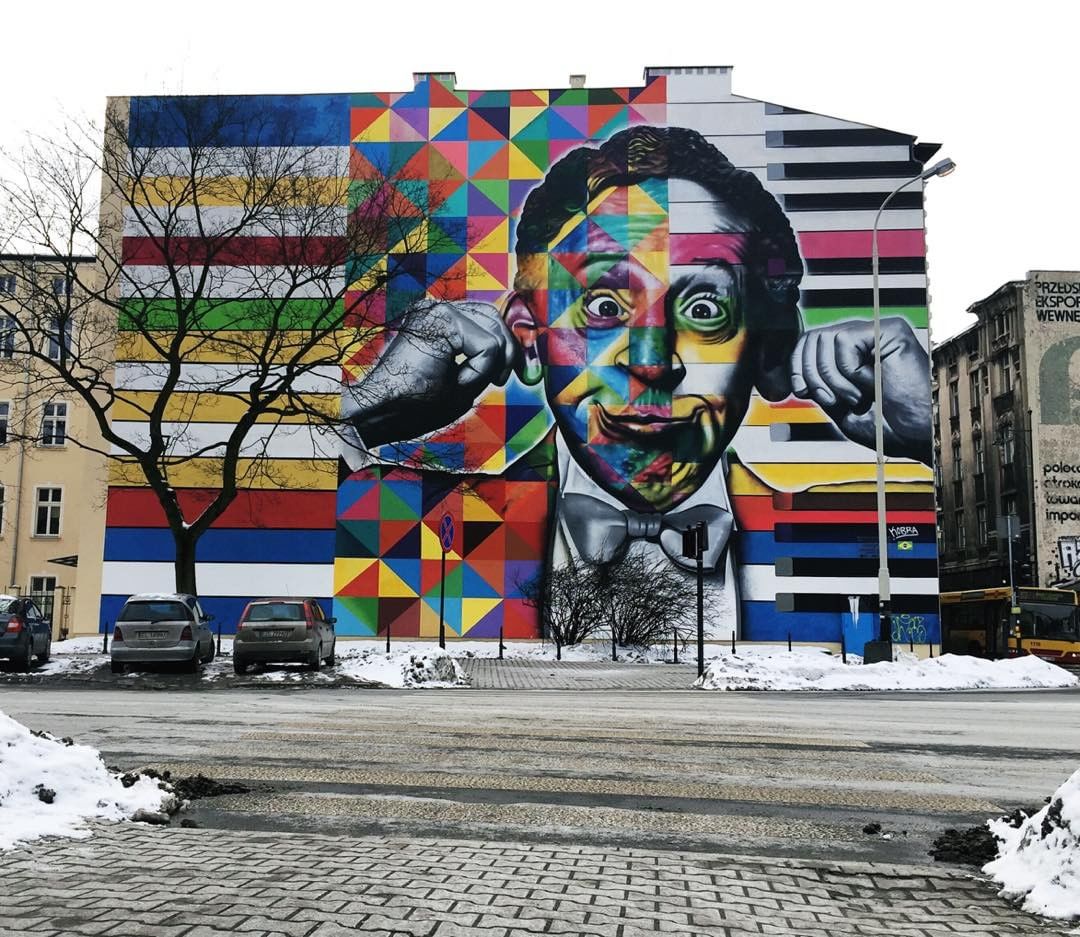 ŁÓDŹ. Los mejores ejemplos de arte callejero.