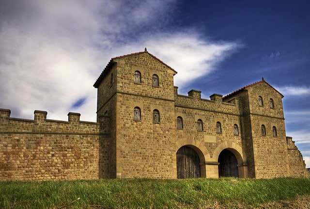 Foto del fuerte de Arbeia