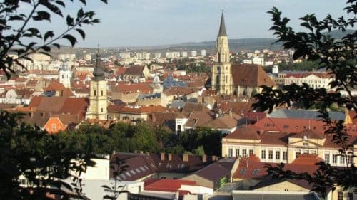 Vistas desde Fortaleza Dealul Cetățuia