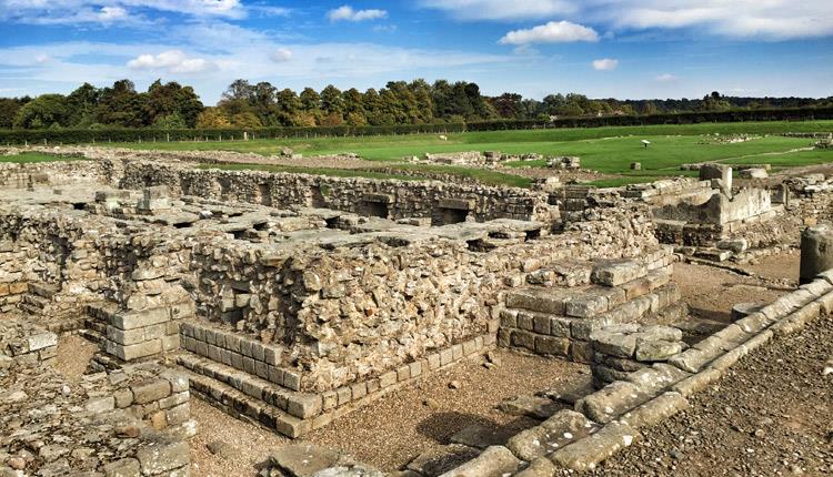 Foto de los restos del fuerte romano de Cordbridge