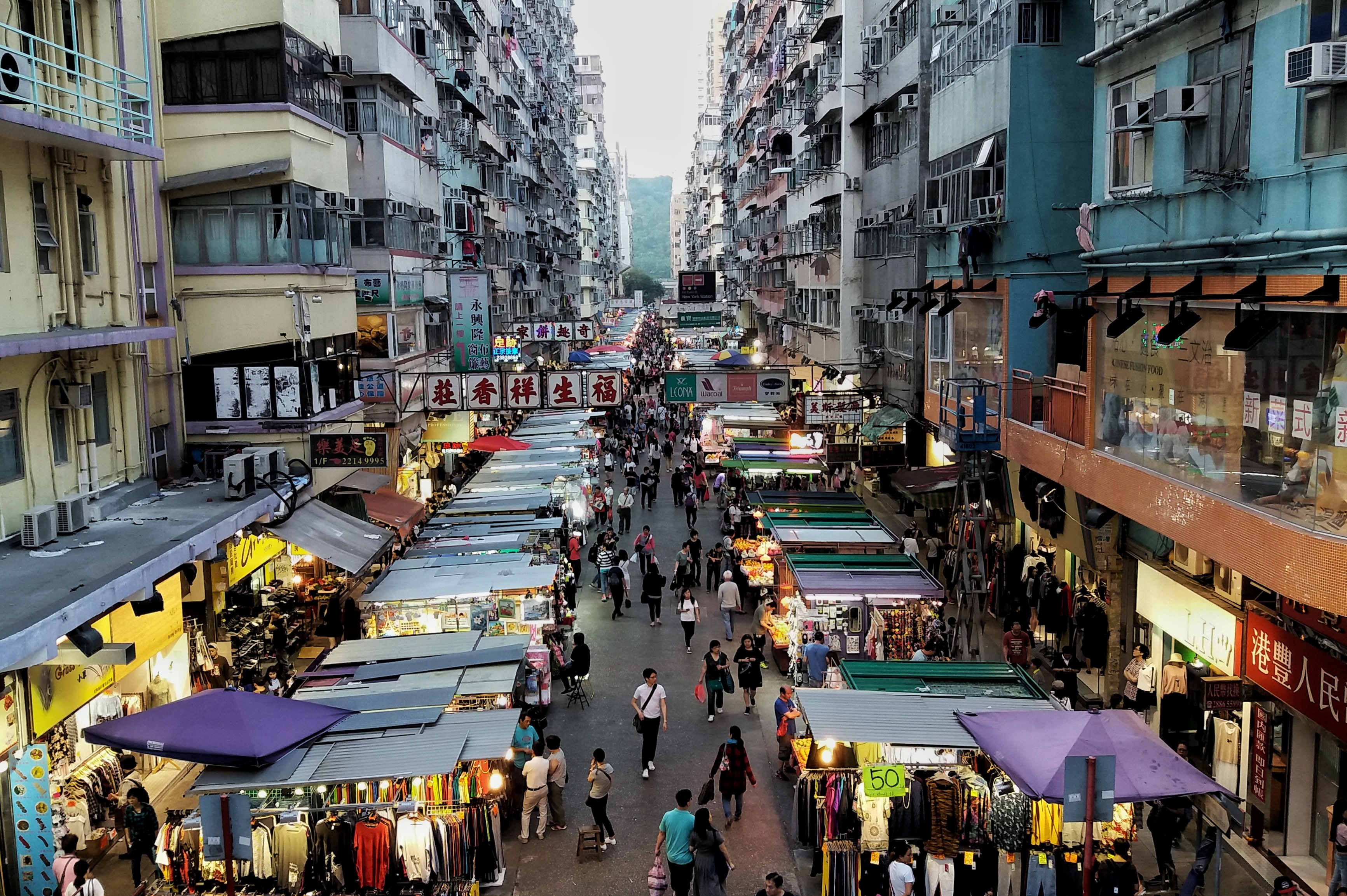 Los Mejores Mercados de calle en Hong Kong