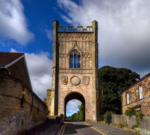 Puerta de piedra de Pottergate (Baz Richardson)