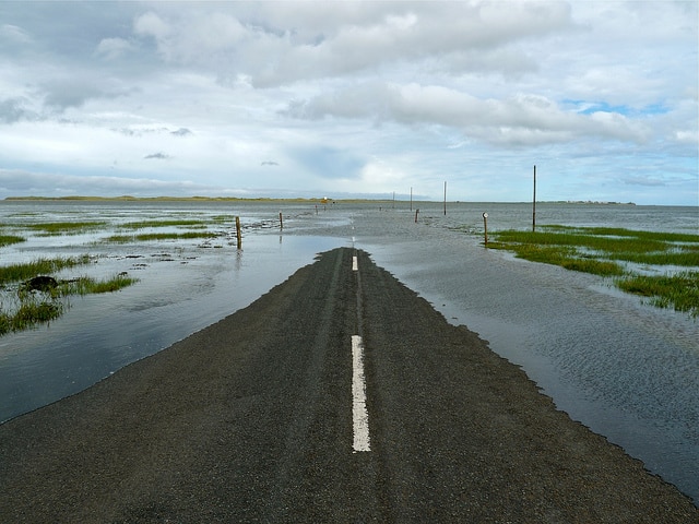 Holy Island: la isla que se hunde bajo el mar