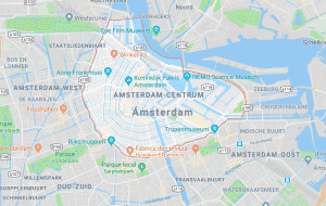 Google Maps Centro Amsterdam