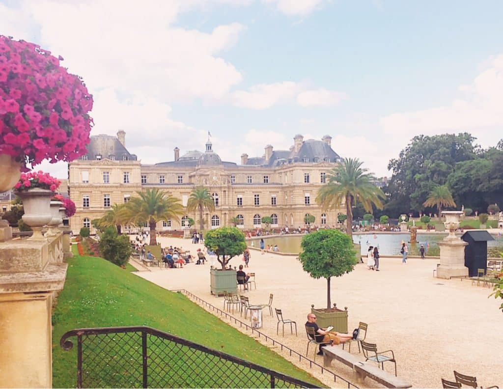 Jardin du Luxembourg de Paris 