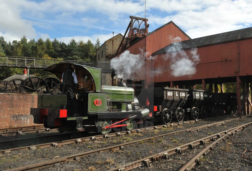 Parte de la fábrica de carbòn de Beamish (picfair.com)