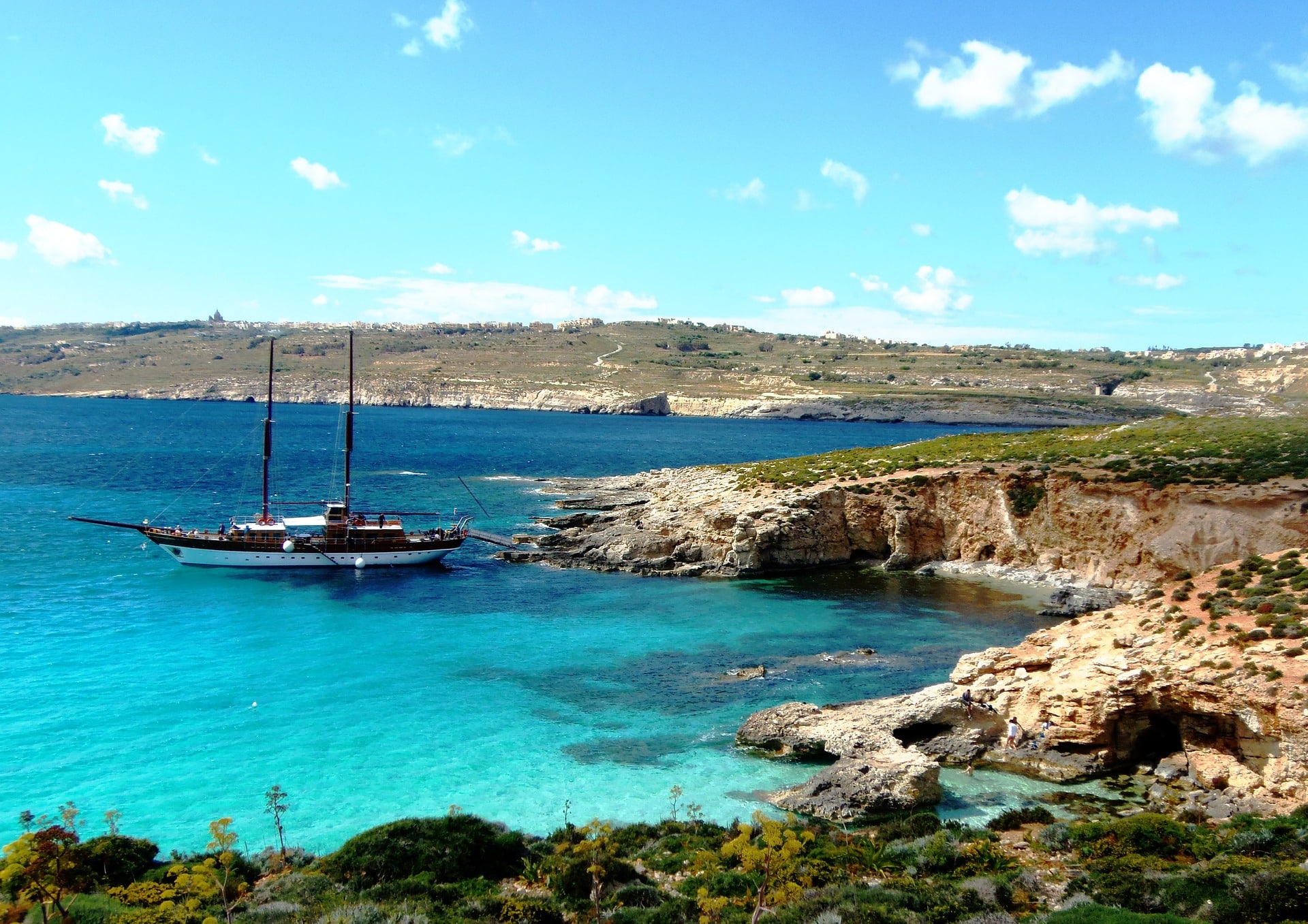 Malta playas. ¡Un bonito e inigualable recorrido!