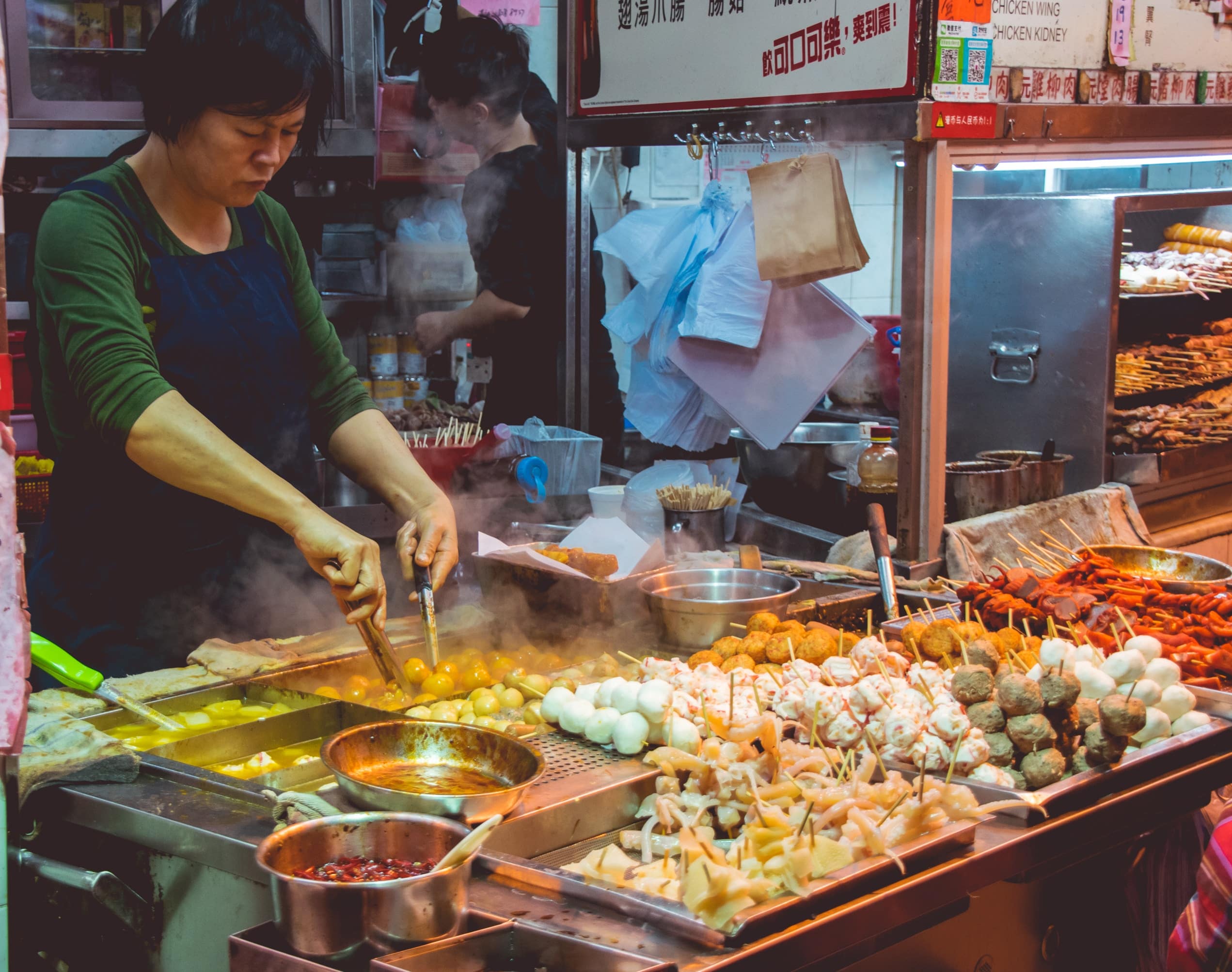Mercados Nocturnos en Taipei