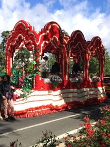 Carroza en la Batalla de las Flores 2018