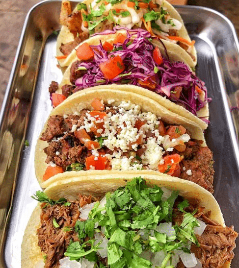 Tacos para disfrutar en Ciudad de México.
