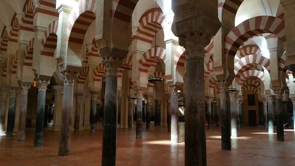 Interior Mezquita de Córdoba.