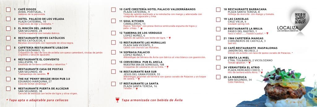 Foto Ávila en tapas oficial