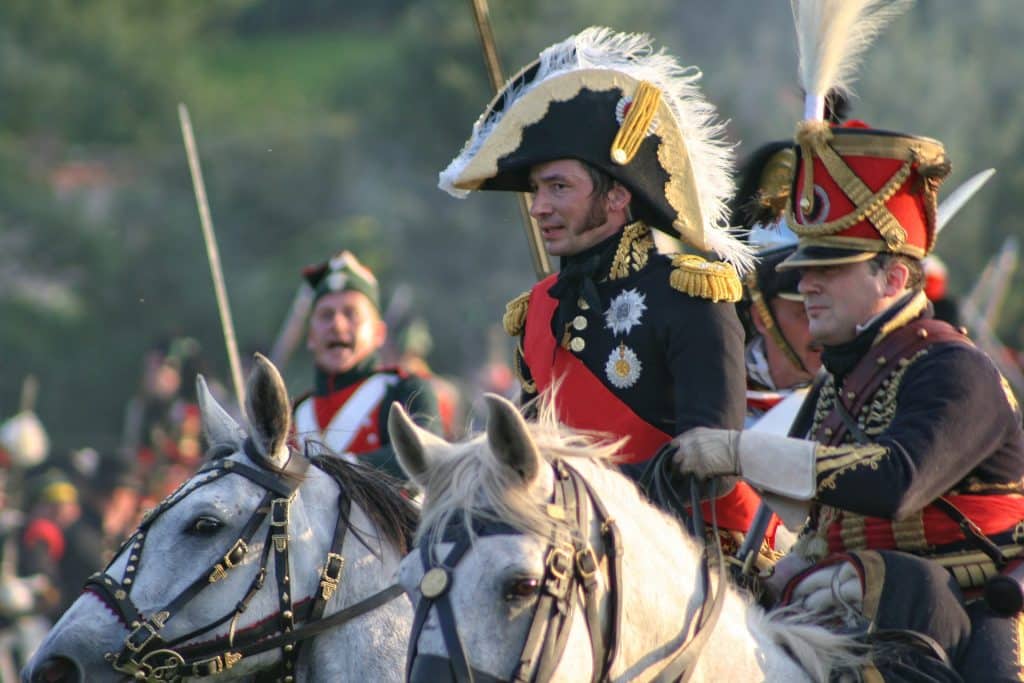 Si vas en junio, podrás ver representaciones de la batalla de Waterloo