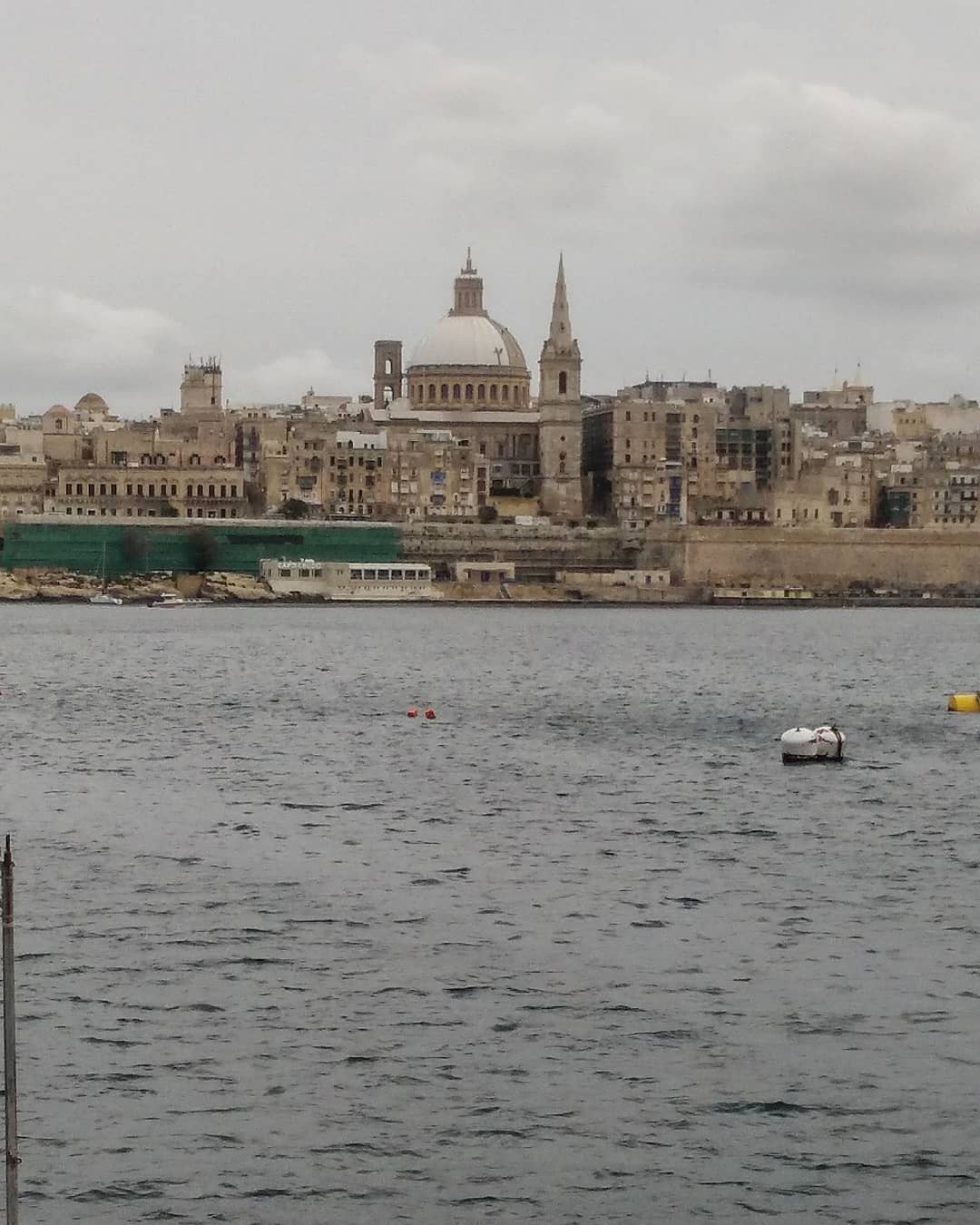 Vistas desde la localidad de Gzira