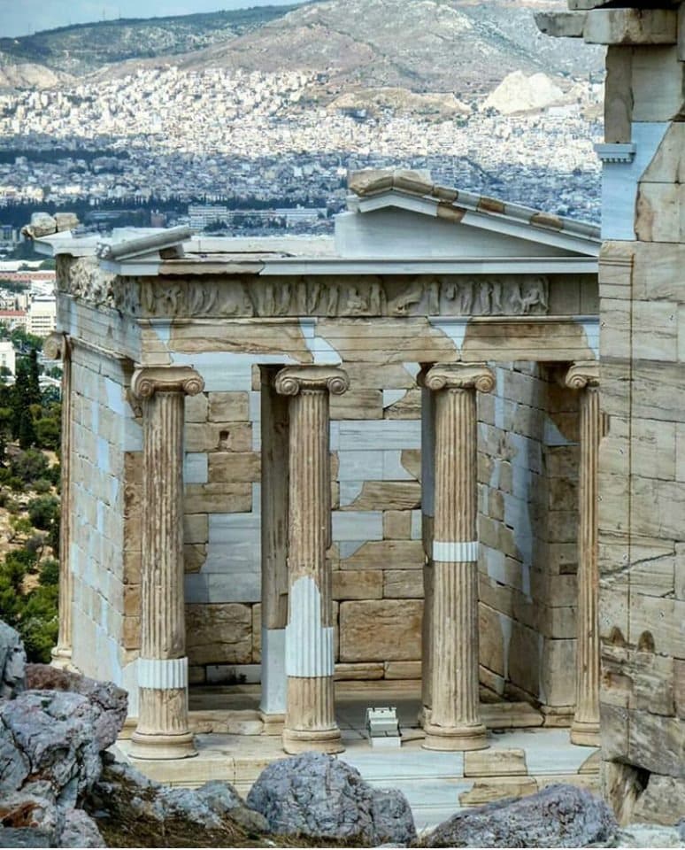 Altamira. Blog de del por Boix.: Comentario. El templo de Atenea Niké (427-424), de Calícrates.