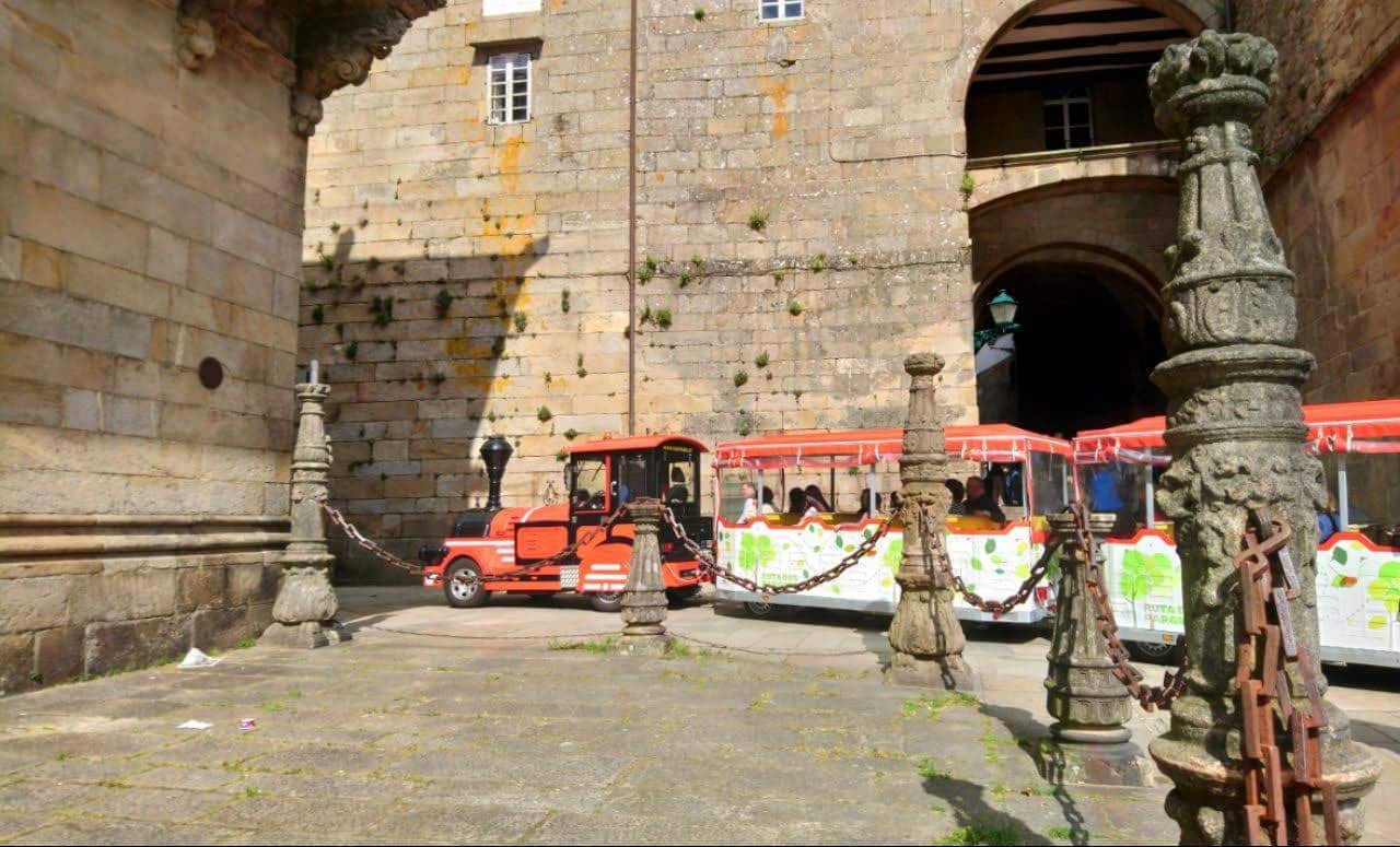 Trenes turísticos de Santiago de Compostela