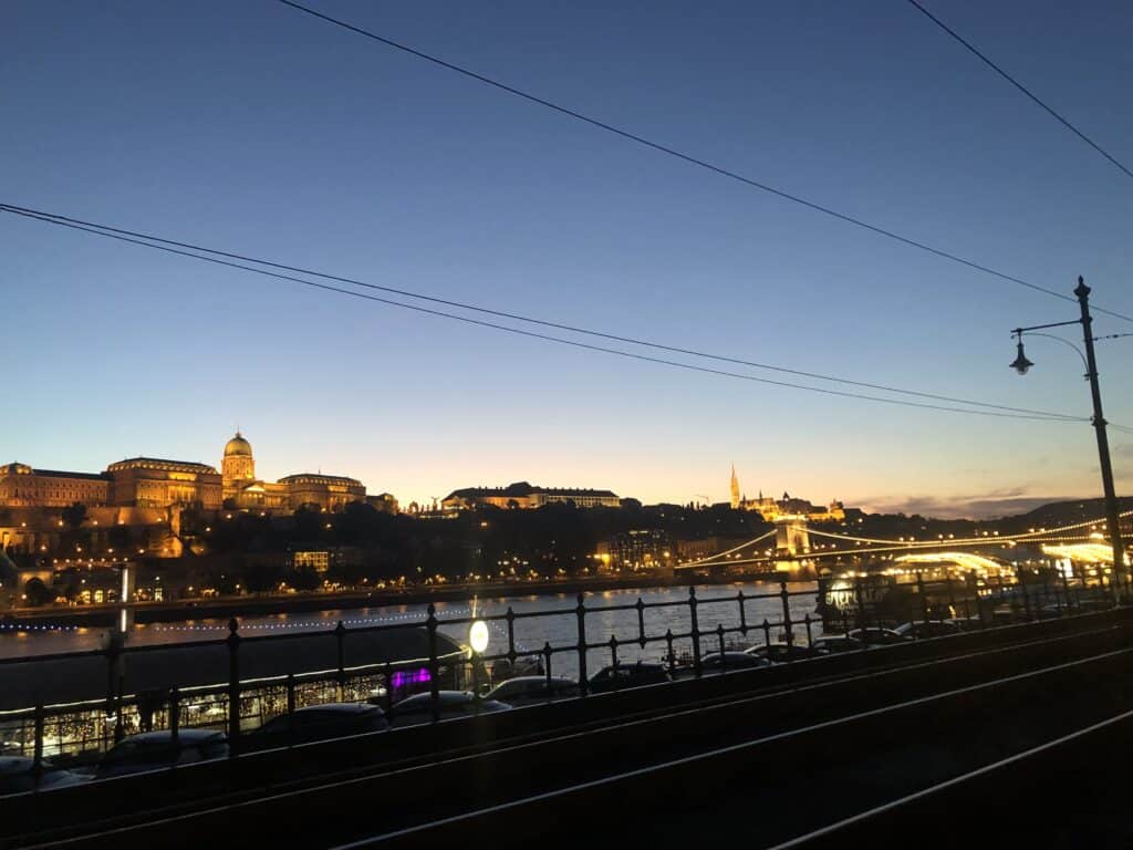 Vista desde Linea 2, Tranvia Budapest