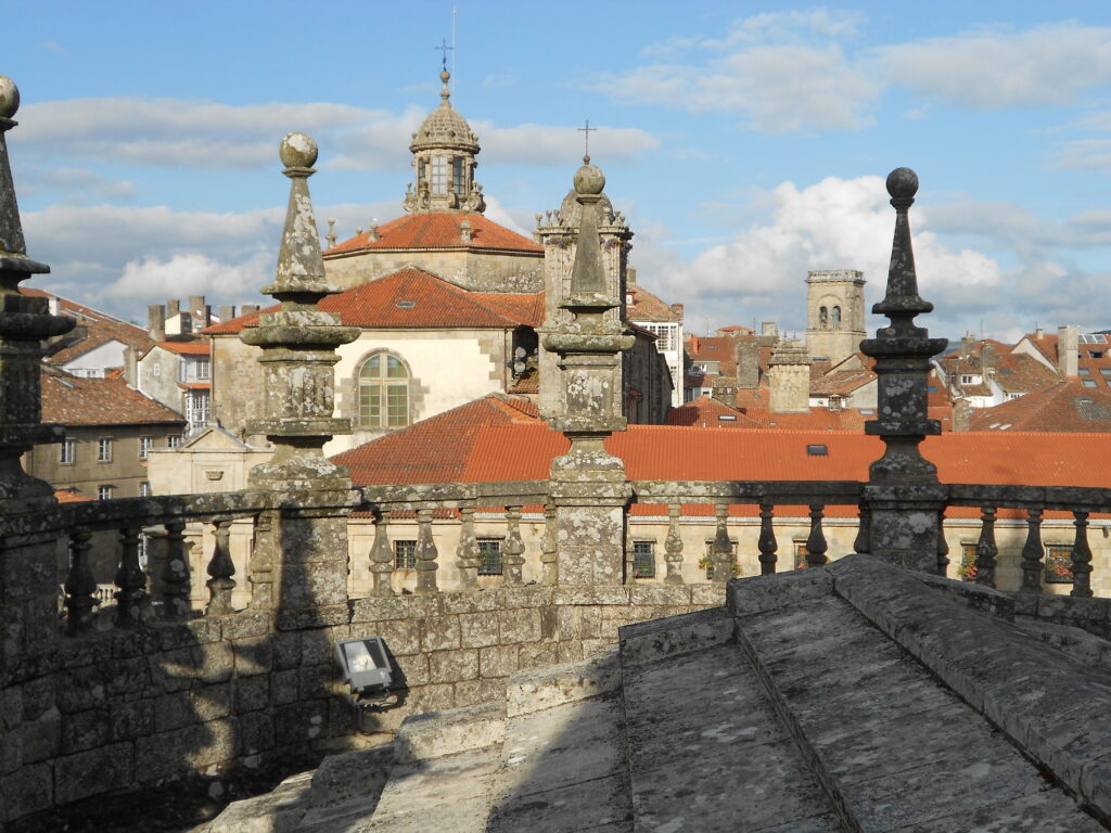 Imagen de los tejados de la catedral