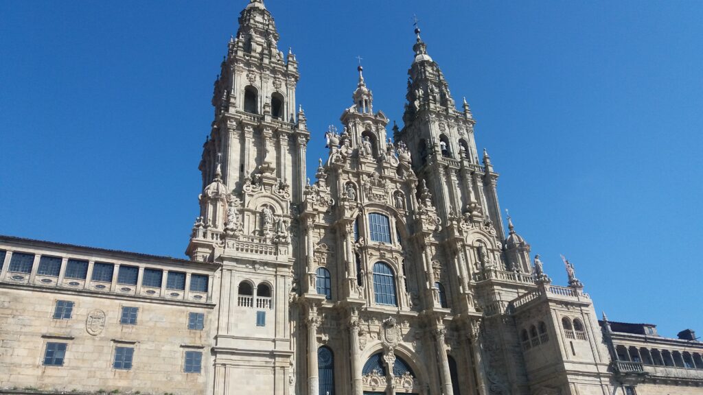 fachada de la catedral de santiago