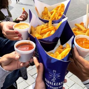 Papas fritas en Amsterdam: