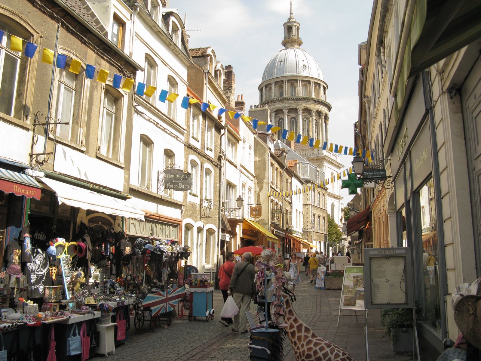 Ver casco antiguo Boulogne
