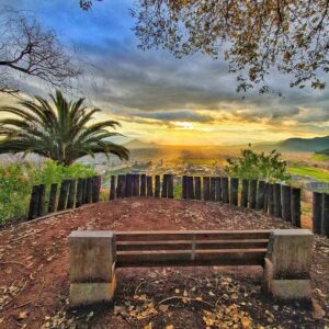 Mirador dentro del Cerro San Cristobal - Barrio Bellavista