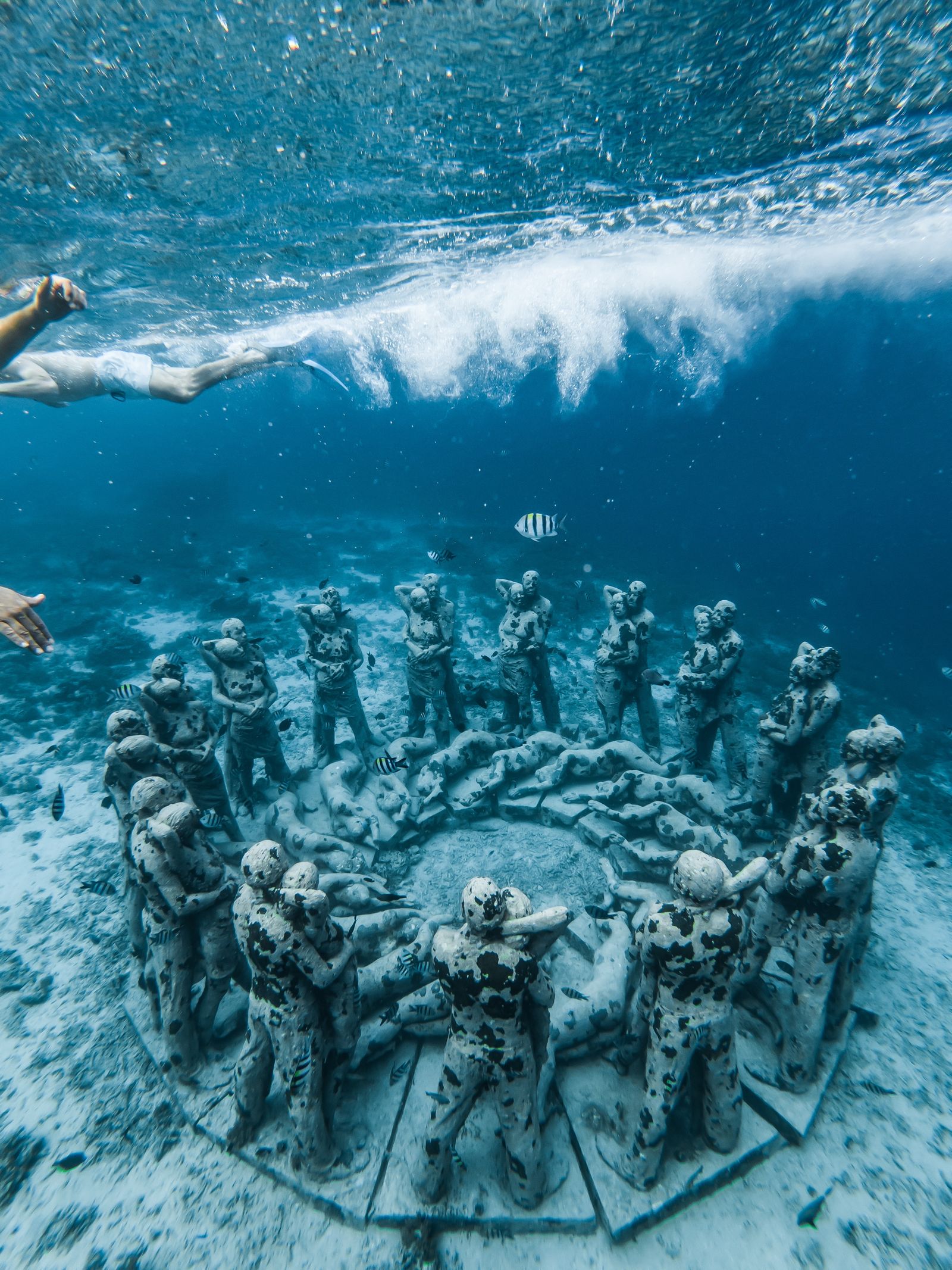 Jason deCaires Taylor y sus increíbles esculturas submarina